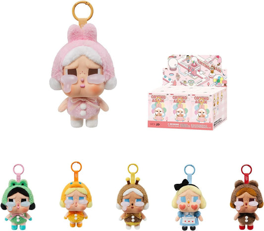 CRYBABY Crying Again Series-Vinyl Face Plush Blind Box (single box)