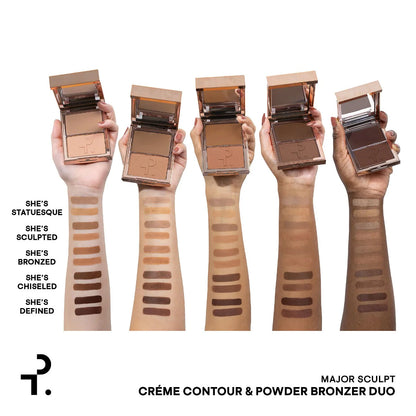 PATRICK TA 
Crème Contour & Powder Bronzer Duo