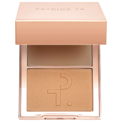 PATRICK TA 
Crème Contour & Powder Bronzer Duo