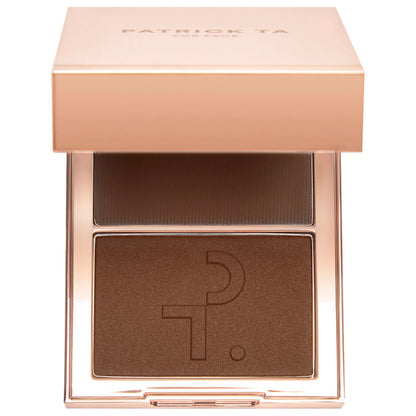 PATRICK TA 
Crème Contour & Powder Bronzer Duo