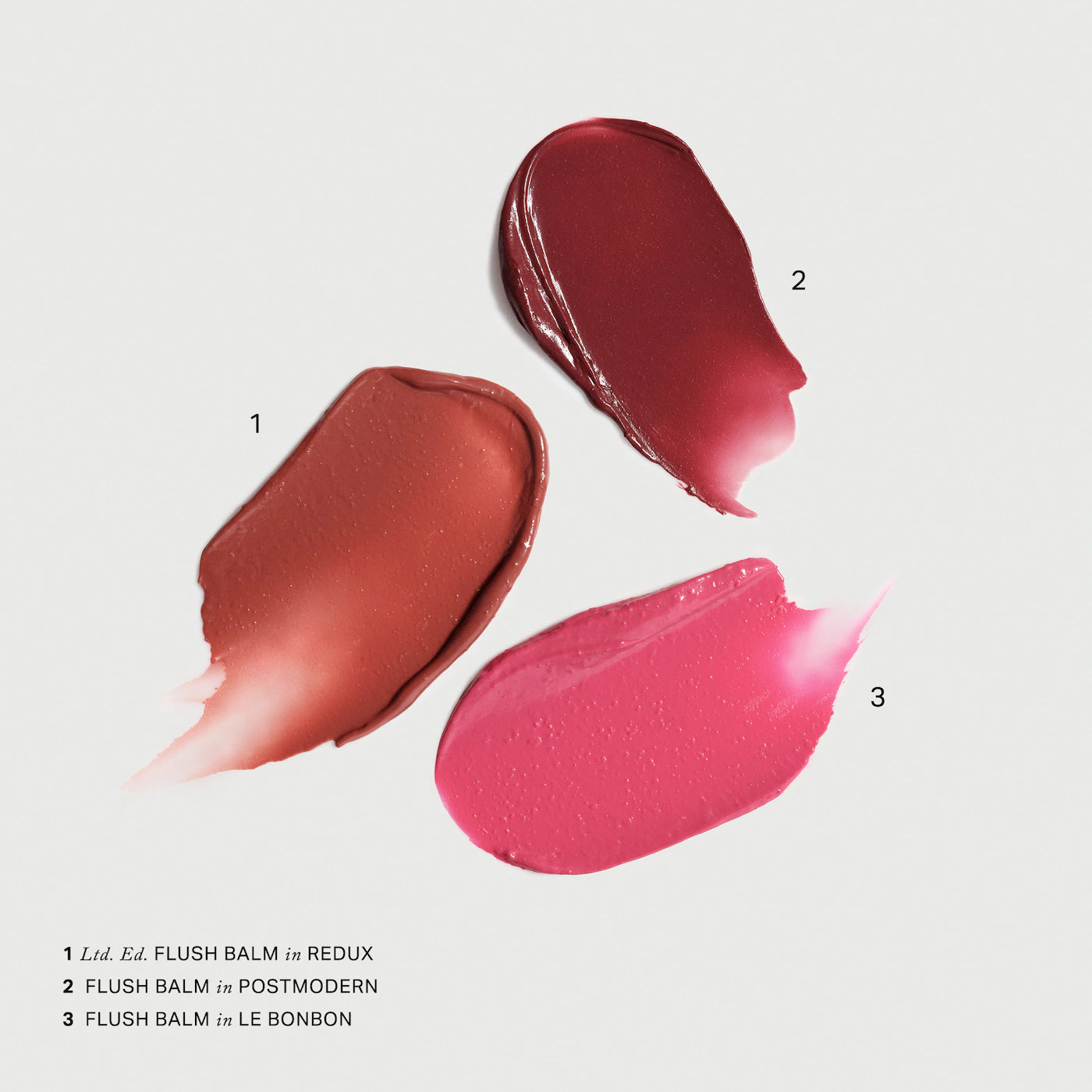 MERIT 
The Mini Flush Blush Balm Trio