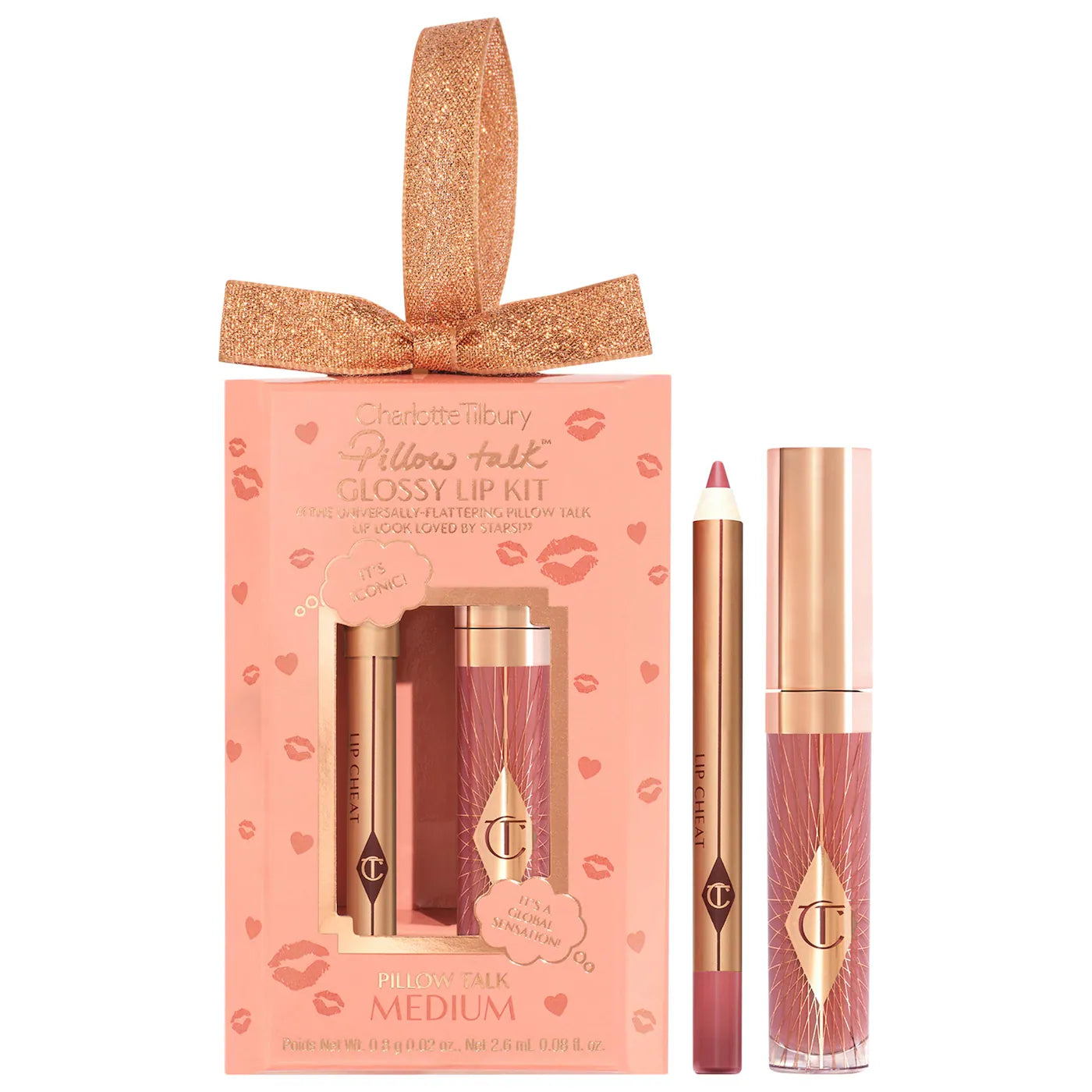 Charlotte Tilbury 
Mini Pillow Talk Glossy Lip Duos