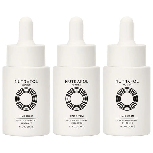 Nutrafol  Women’s Lightweight Thickening Hair Serum Trio Set for Thinning Hair