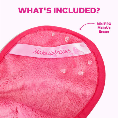 The Original MakeUp Eraser 
Mini MakeUp Eraser® PRO Pink Reusable Makeup Remover