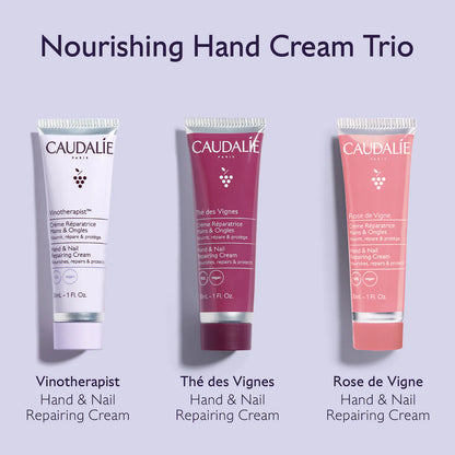 Caudalie 
Hydrating & Nourishing Hand Cream Trio