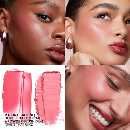 Mini Major Creme and Powder Blush Duo