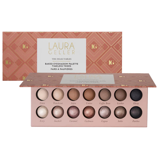 Laura Geller 
The Delectables Baked Eyeshadow Palette – Timeless Tones