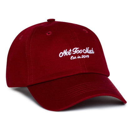 PATRICK TA 
"Not Too Much" Baseball Cap