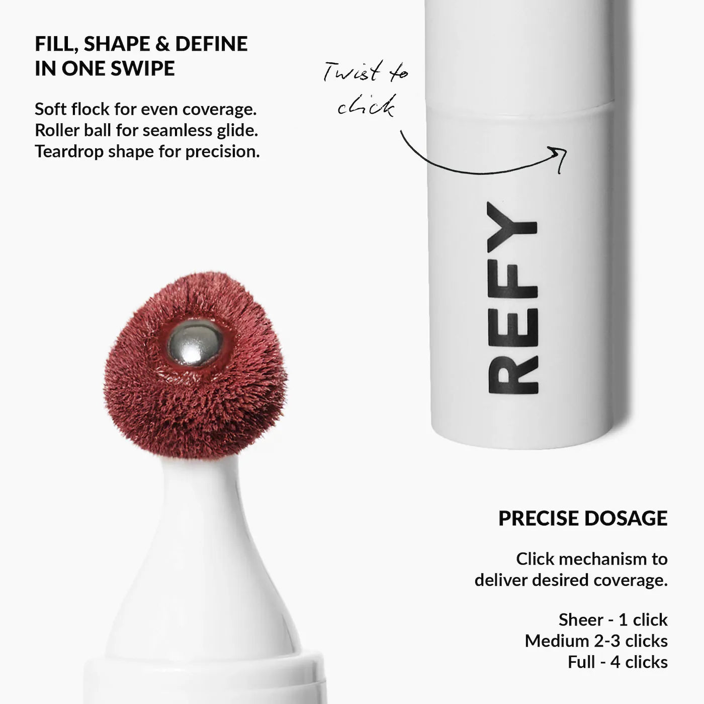 REFY 
Satin Liquid Lipstick Pen with Vitamin E