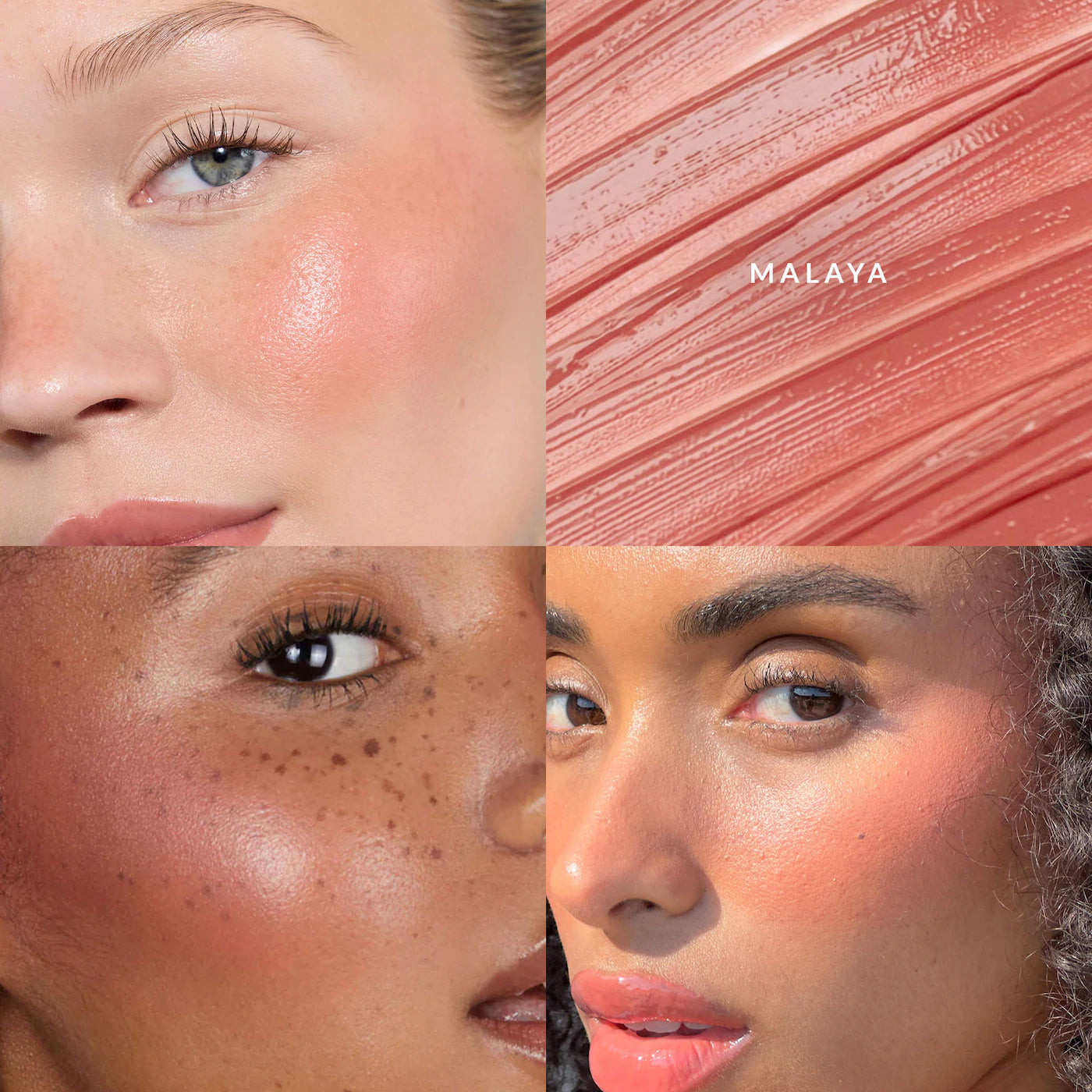 REFY 
Cream Blush Duo with Duo Face Brush Gift Set