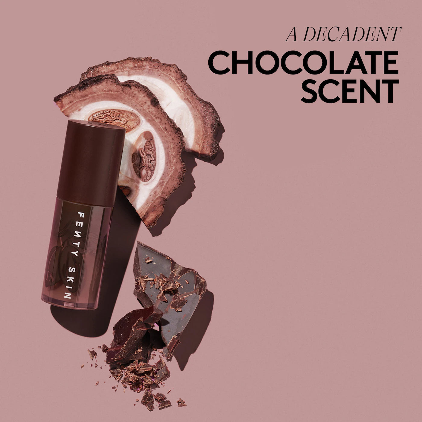 Fenty Beauty by Rihanna 
Chocolit Treatz Lip Luminizer + Lip Oil Duo