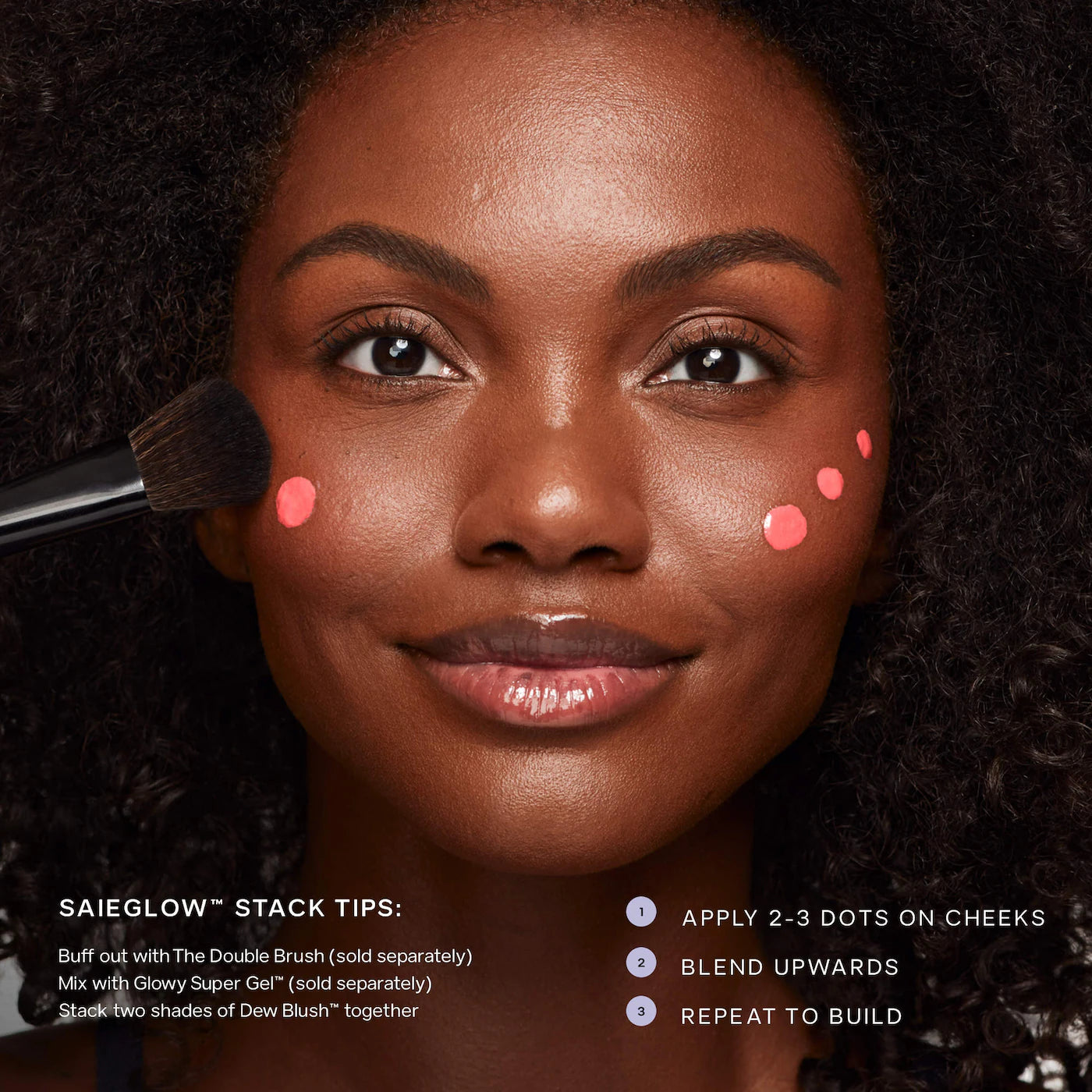 Saie 
Mini Dew Blush™ Trio Gift Set