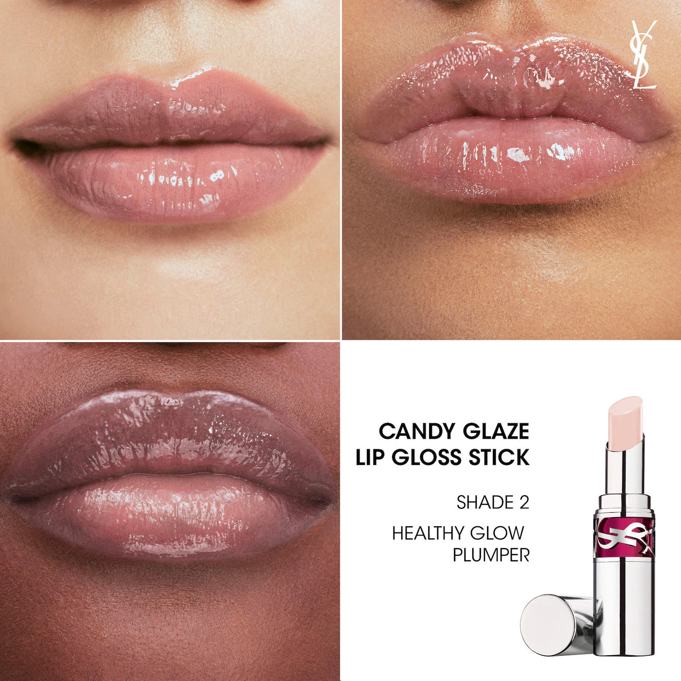 Yves Saint Laurent 
YSL Candy Glaze Lip Gloss Stick Duo