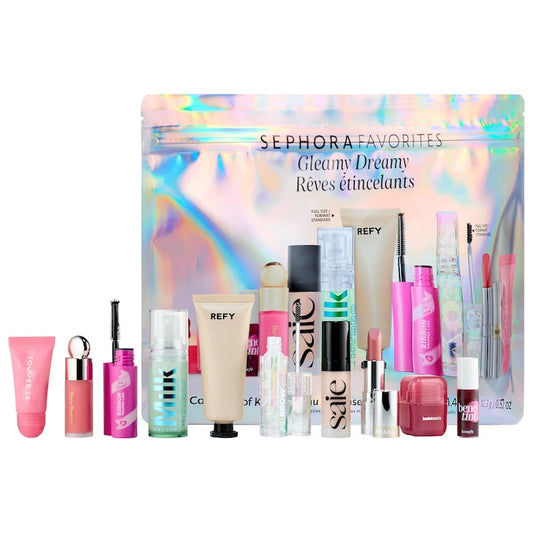 Sephora Favorites 
Gleamy Dreamy Makeup Value Set (pre order)