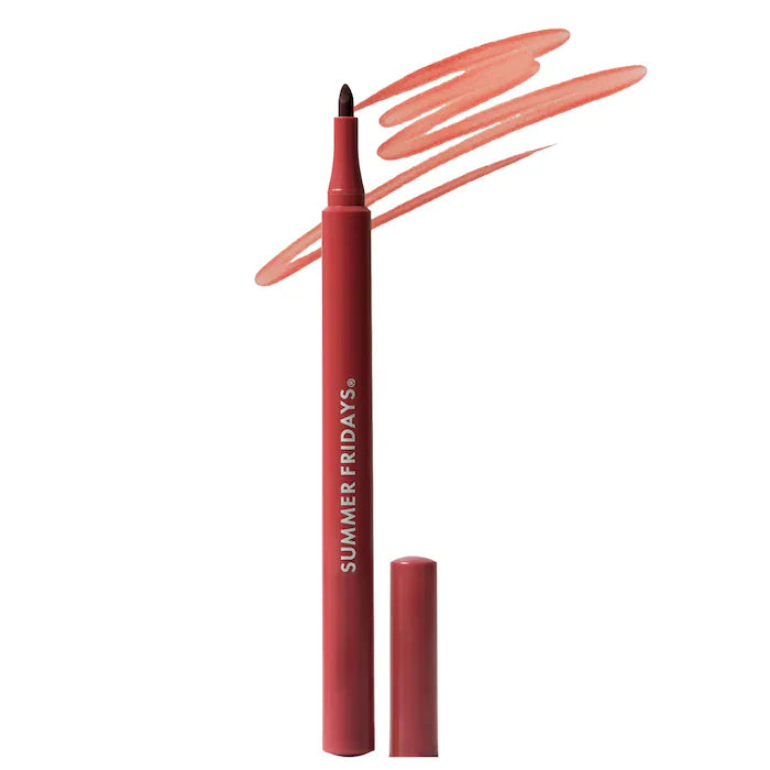 Summer Fridays 
Flushed Lip Stain 12HR Transfer-Proof Lip Tint