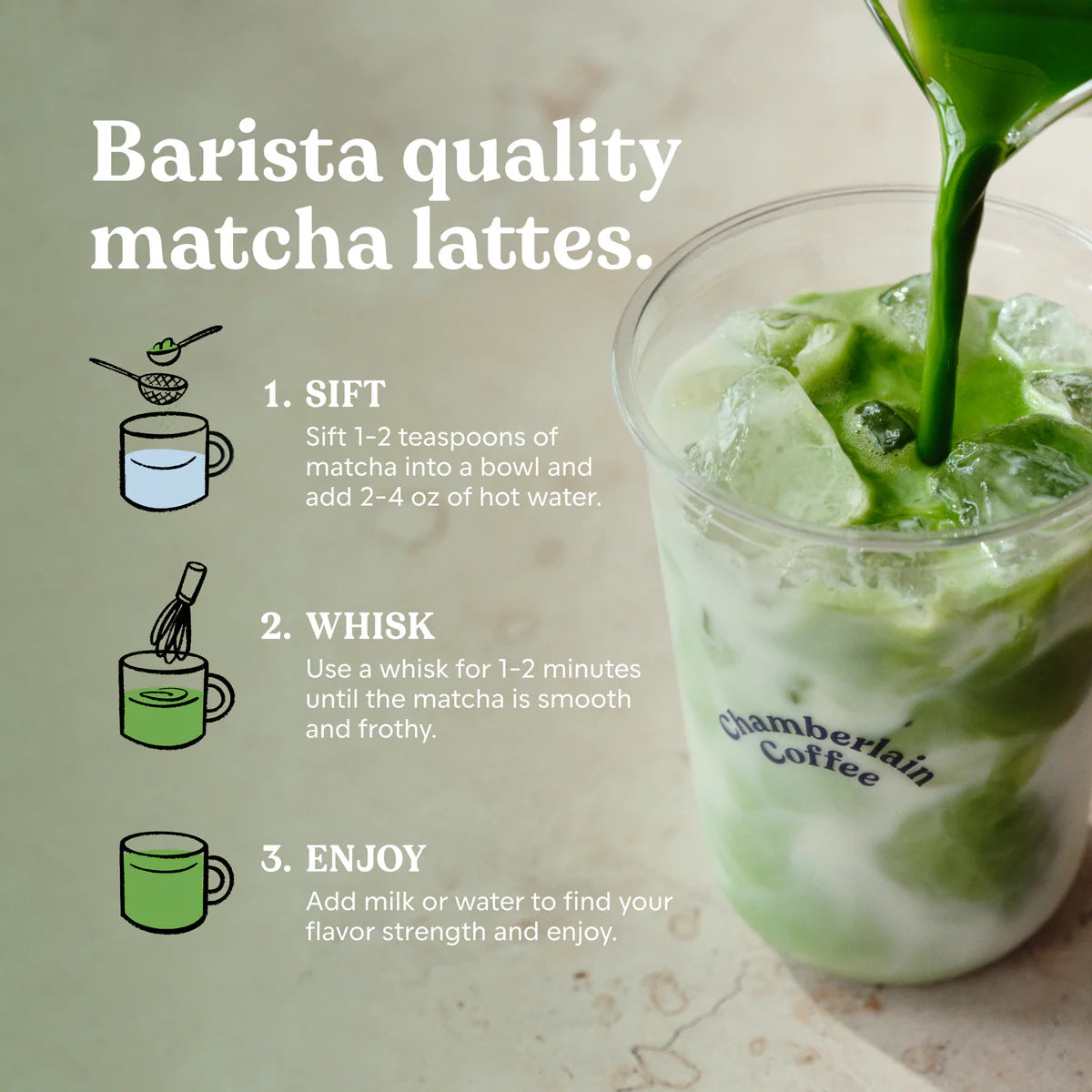 Matcha Green Tea Powder Starter Pack