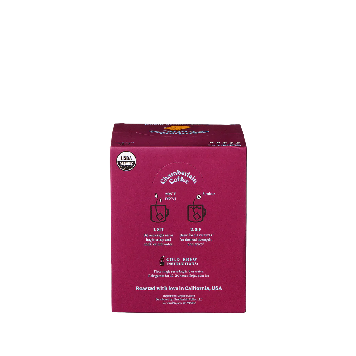 Organic Espresso Cold Brew Singles