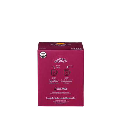 Organic Espresso Cold Brew Singles