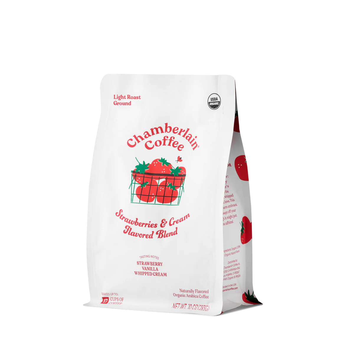 Organic Strawberries & Cream Blend