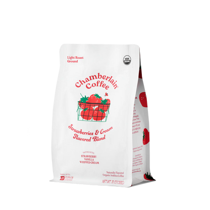 Organic Strawberries & Cream Blend