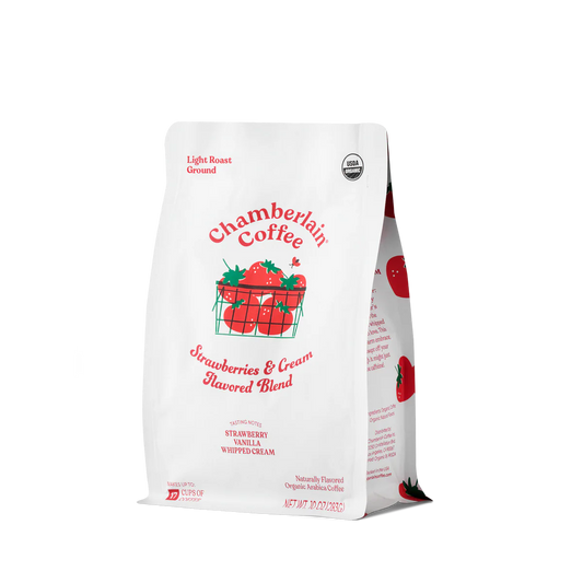 Organic Strawberries & Cream Blend