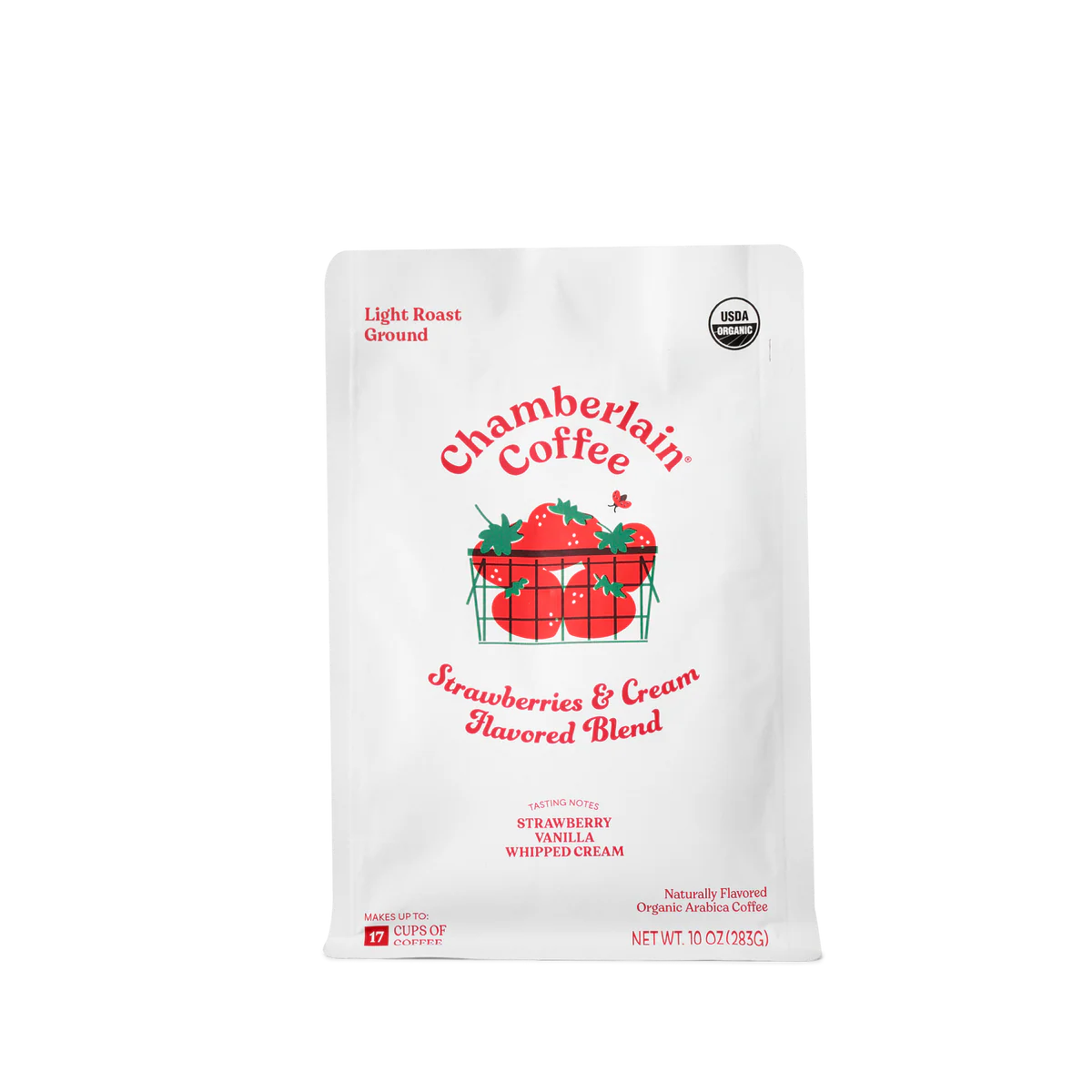 Organic Strawberries & Cream Blend