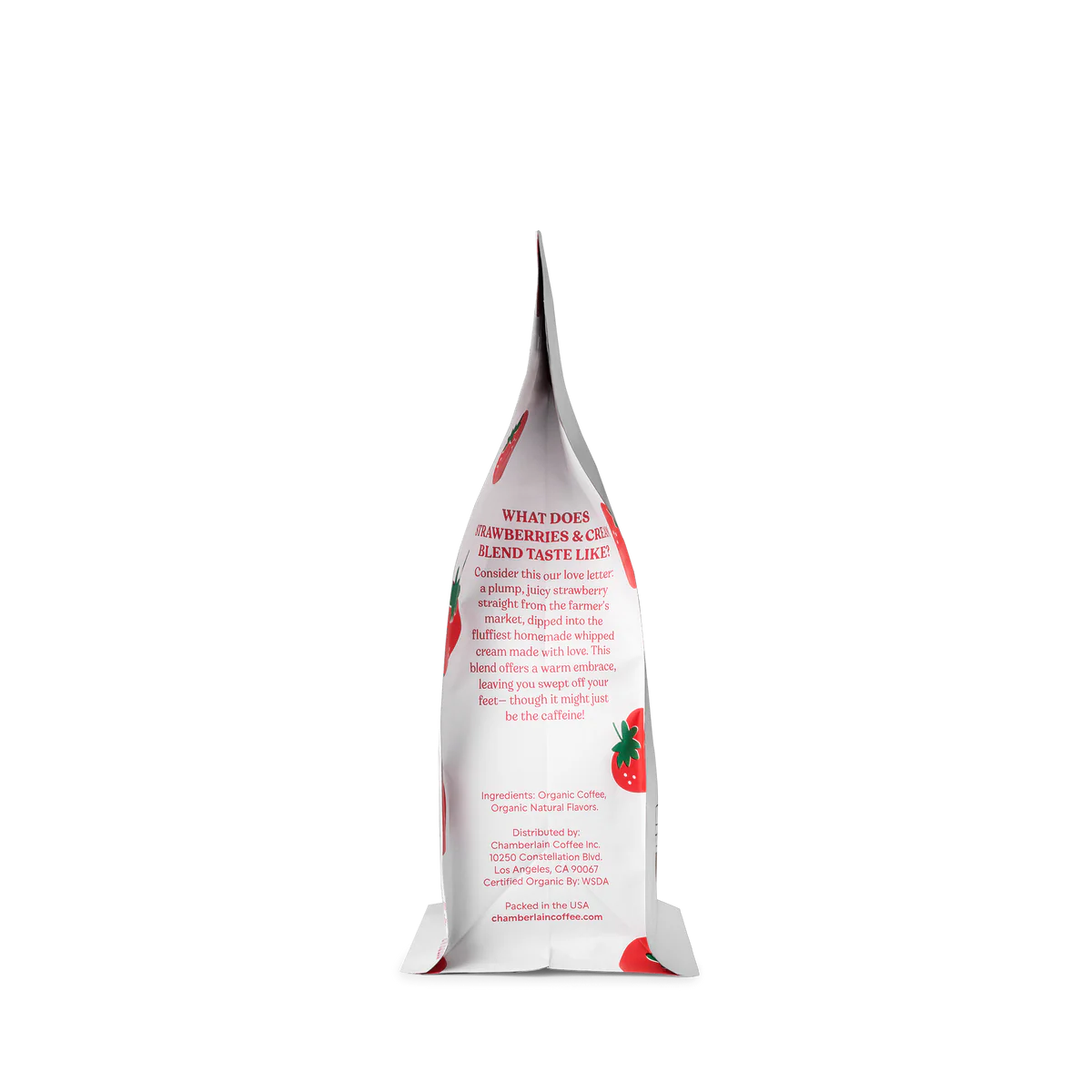 Organic Strawberries & Cream Blend