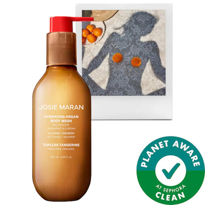 JOSIE MARAN 
Hydrating + Cleansing Argan Refillable Body Wash