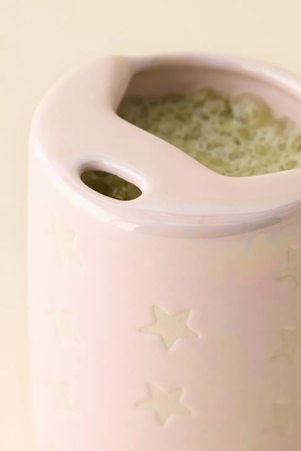 Glazed Matcha Ceramic Sipper
