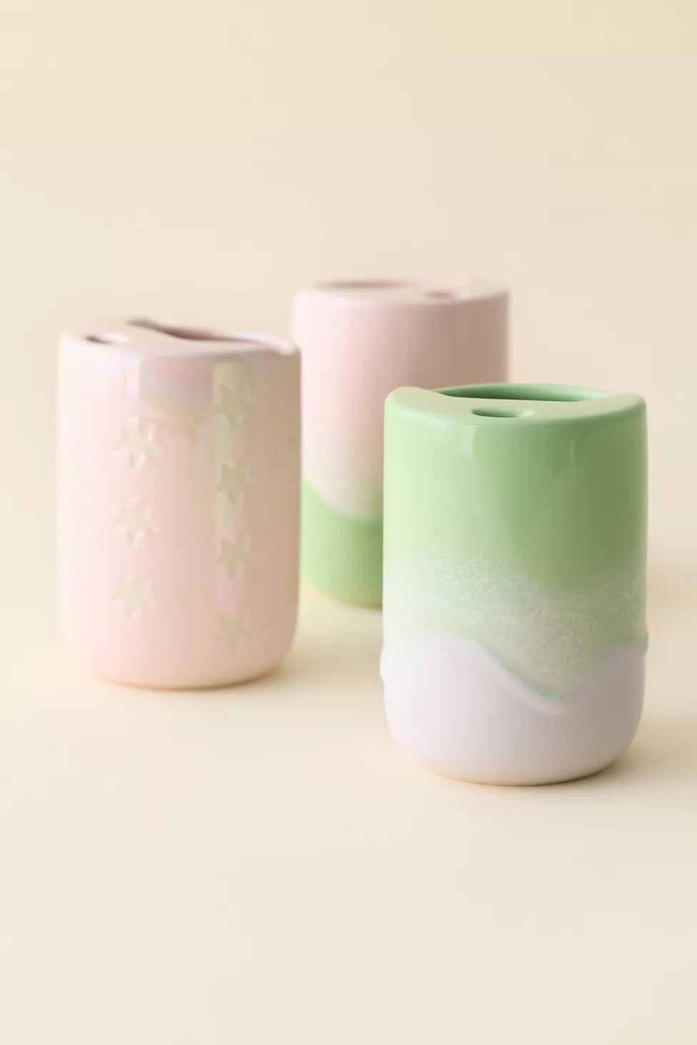 Glazed Matcha Ceramic Sipper