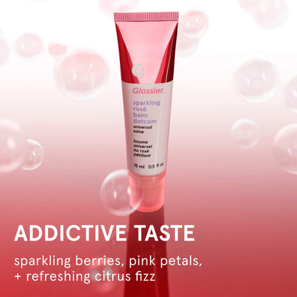 Glossier 
Balm Dotcom Lip Balm and Skin Salve - Sparkling Rose