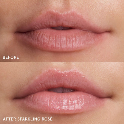 Glossier 
Balm Dotcom Lip Balm and Skin Salve - Sparkling Rose