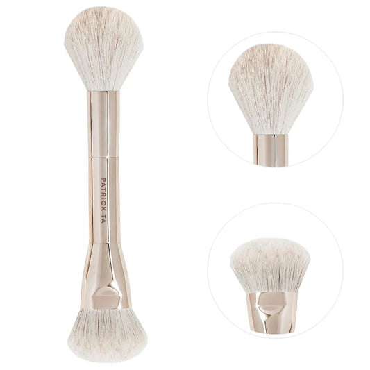 PATRICK TA 
Dual Ended Blush Brush