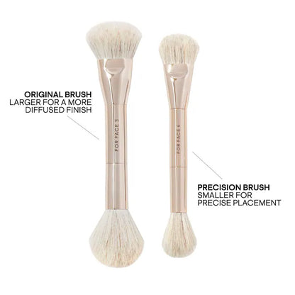 PATRICK TA 
Dual Ended Blush Brush