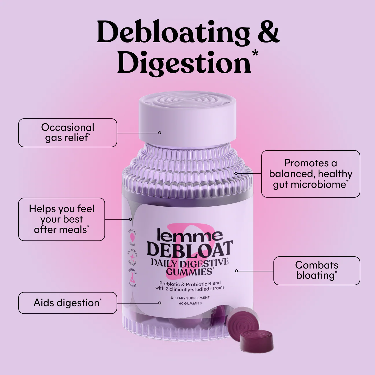 LEMME DEBLOAT GUMMIES