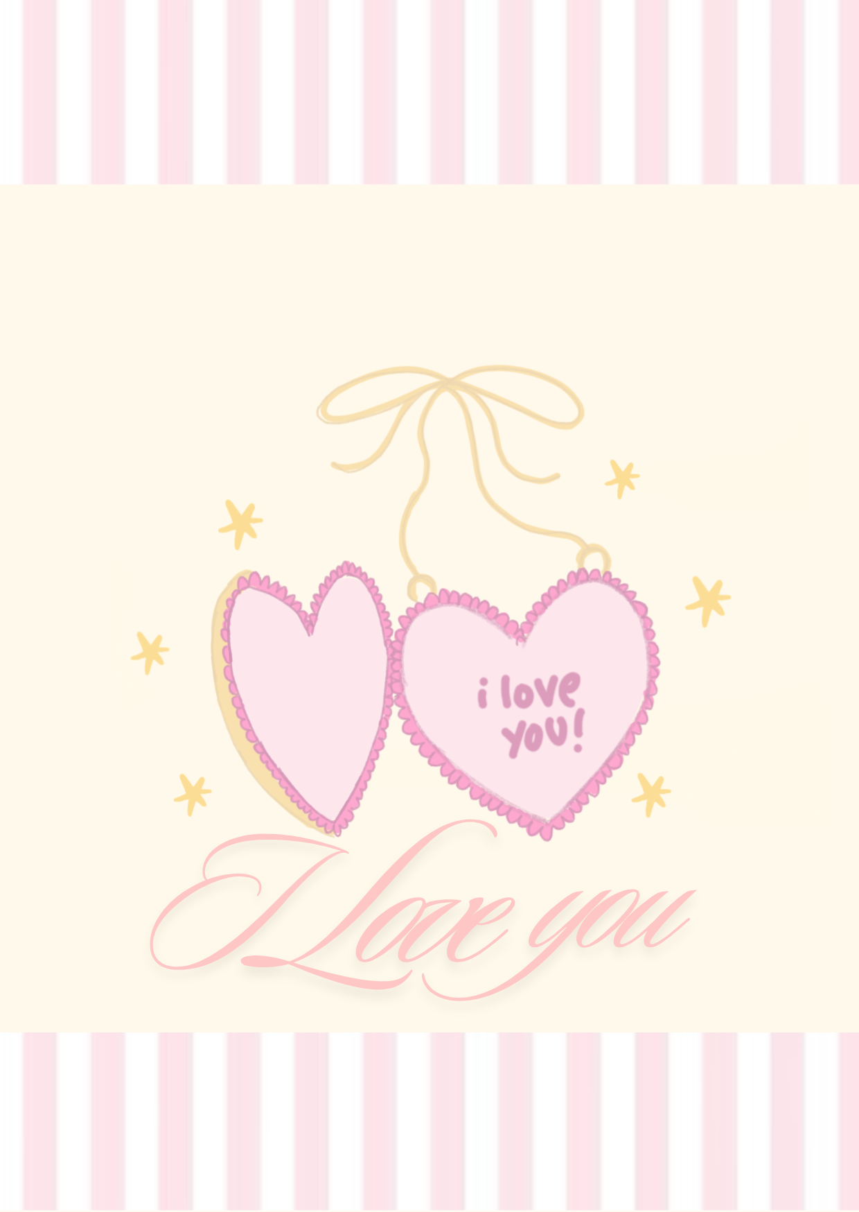 I love you card