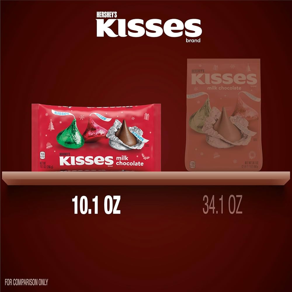 HERSHEY'S KISSES Milk Chocolate Candy